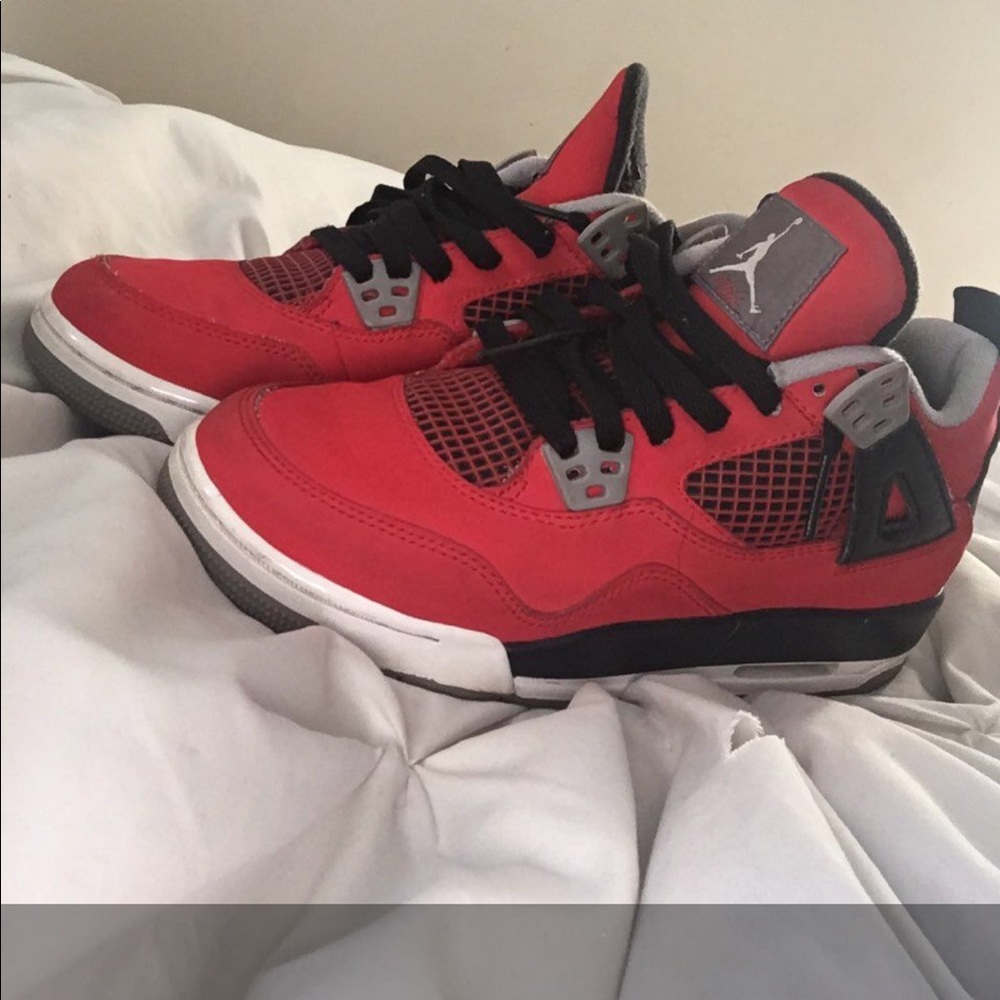 Authentic Red Toro 4’s - Picture 2 of 2